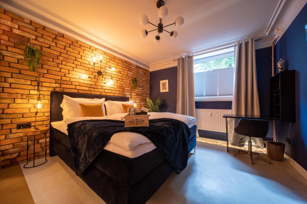 La Bodega - Designer Apartment An Der Alster ฮัมบูร์ก ภายนอก รูปภาพ