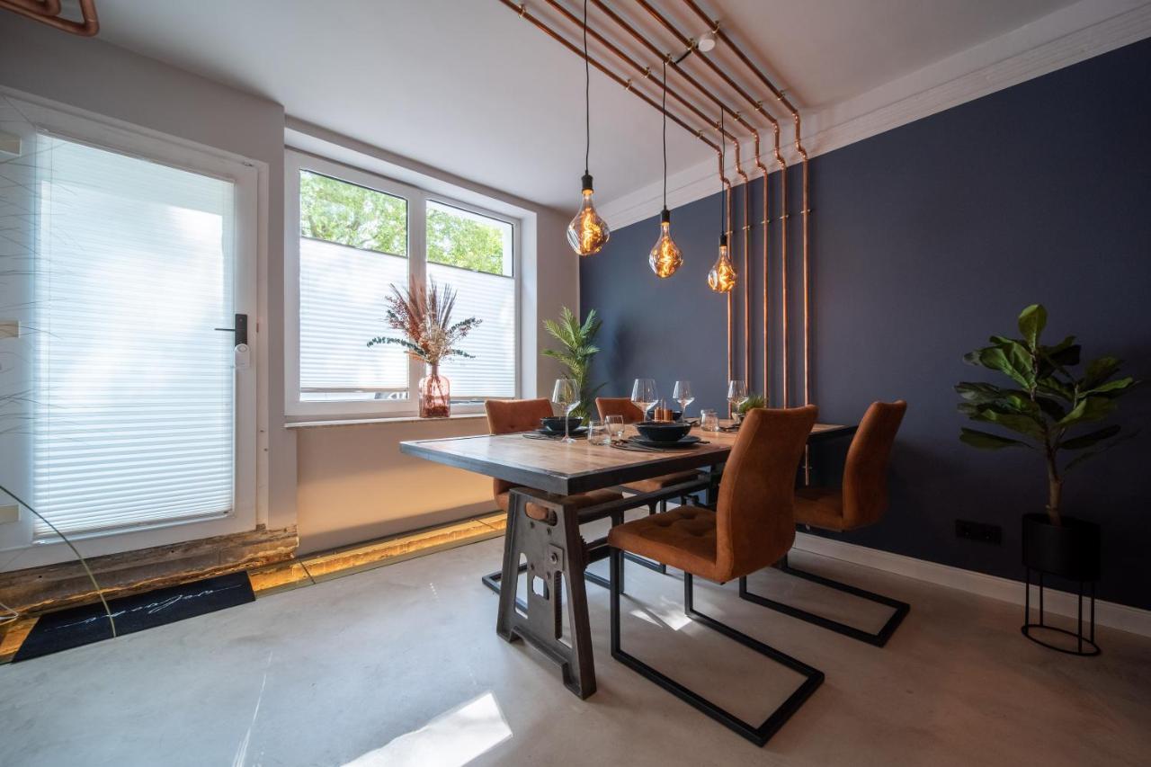 La Bodega - Designer Apartment An Der Alster ฮัมบูร์ก ภายนอก รูปภาพ